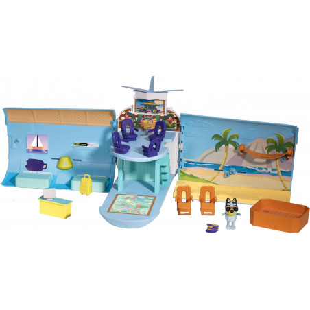 MooseToys - Bluey 3-in-1-Flugzeug-Spielset