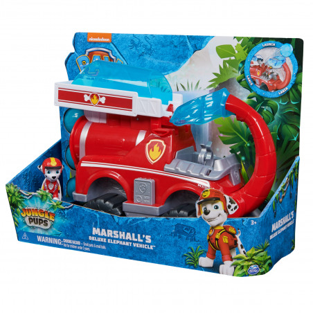 Spin Master - Paw Patrol - Jungle Pups Marshall Deluxe Vehicle