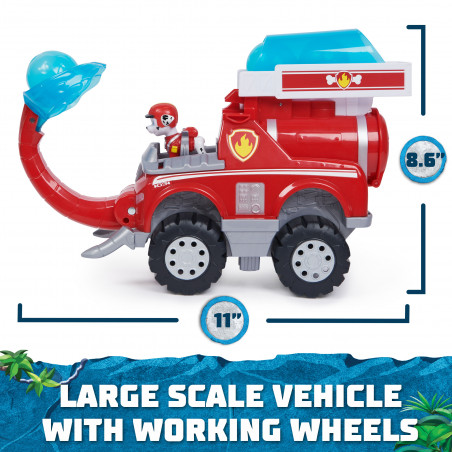 Spin Master - Paw Patrol - Jungle Pups Marshall Deluxe Vehicle