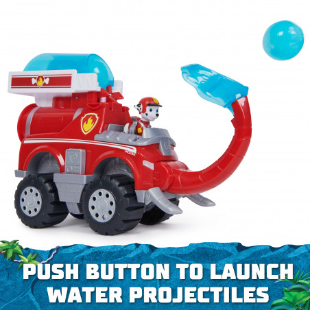 Spin Master - Paw Patrol - Jungle Pups Marshall Deluxe Vehicle