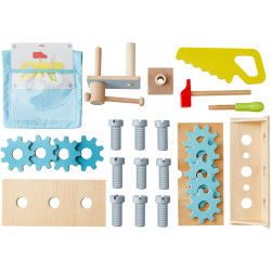 HABA - Creative Play 3in1 - Küche, Kaufladen & Werkstatt