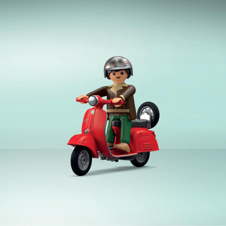 PLAYMOBIL - 60s Vespa Garage PLAYMOBIL - 60s Vespa Garage