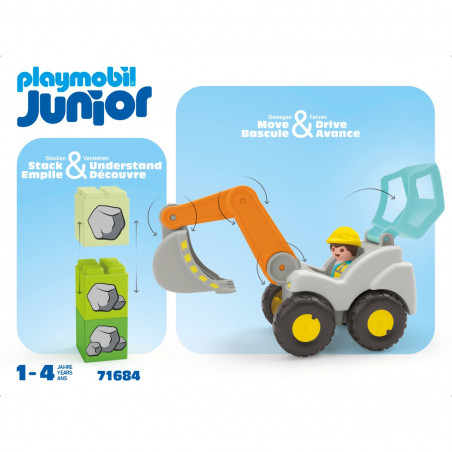 PLAYMOBIL JUNIOR 71684 - Schaufelbagger