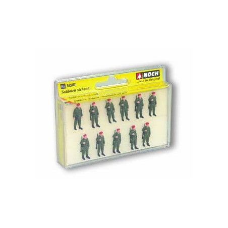 Noch - H0 - Soldaten stehend, 11 Figuren