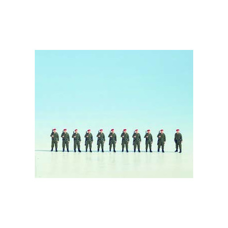 Noch - H0 - Soldaten stehend, 11 Figuren