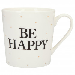 Depesche - Porzellan Becher mit Sprüchen und Buchstaben Depesche - Porzellan Becher mit Sprüchen und Buchstaben