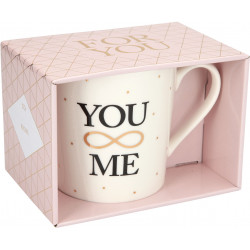 Depesche - Porzellan Becher mit Sprüchen und Buchstaben Depesche - Porzellan Becher mit Sprüchen und Buchstaben