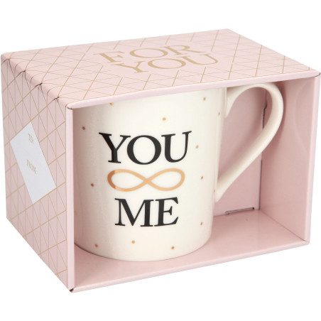 Depesche - Porzellan Becher mit Sprüchen und Buchstaben Depesche - Porzellan Becher mit Sprüchen und Buchstaben