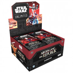 Fantasy Flight Games - Star Wars: Unlimited – Niedergang der Republik - Booster (Display)