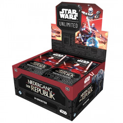 Fantasy Flight Games - Star Wars: Unlimited – Niedergang der Republik - Booster (Display)