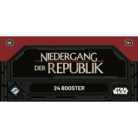 Fantasy Flight Games - Star Wars: Unlimited – Niedergang der Republik - Booster (Display) Fantasy Flight Games - Star Wars: Unlimited – Niedergang der Republik - Booster (Display)