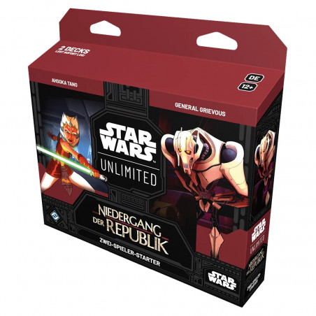 Fantasy Flight Games - Star Wars: Unlimited – Niedergang der Republik - Zwei-Spieler-Starter Fantasy Flight Games - Star Wars: Unlimited – Niedergang der Republik - Zwei-Spieler-Starter