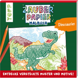 Zauberpapier Malbuch Dinosaurier