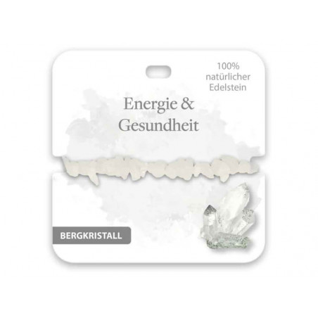 Armband Edelstein Bergkristall (3)