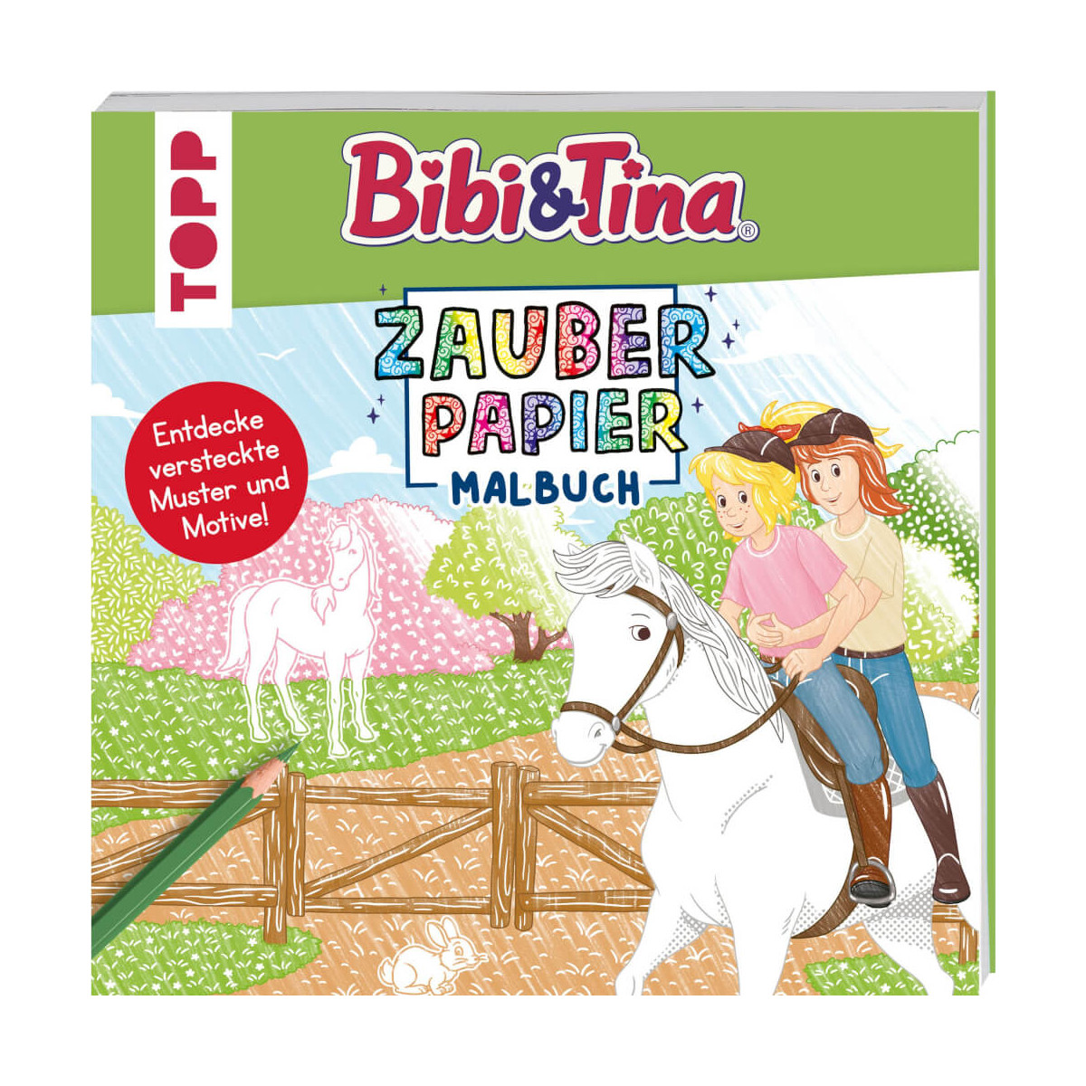 Zauberpapier Malbuch Bibi & Tina