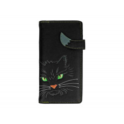 Langbörse nM schwarze Katze (1)