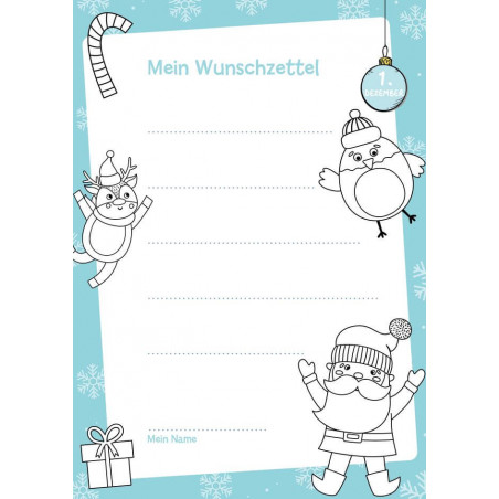 24 x malen und dann ist Weihn