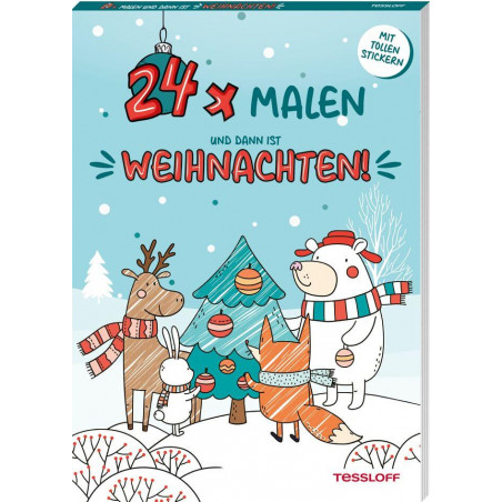 24 x malen und dann ist Weihn
