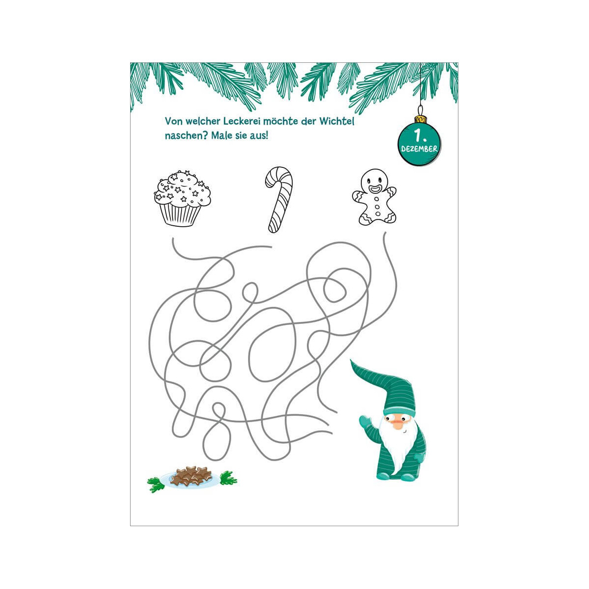 24 x r tseln und dann ist Wei