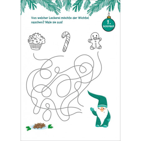 24 x r tseln und dann ist Wei