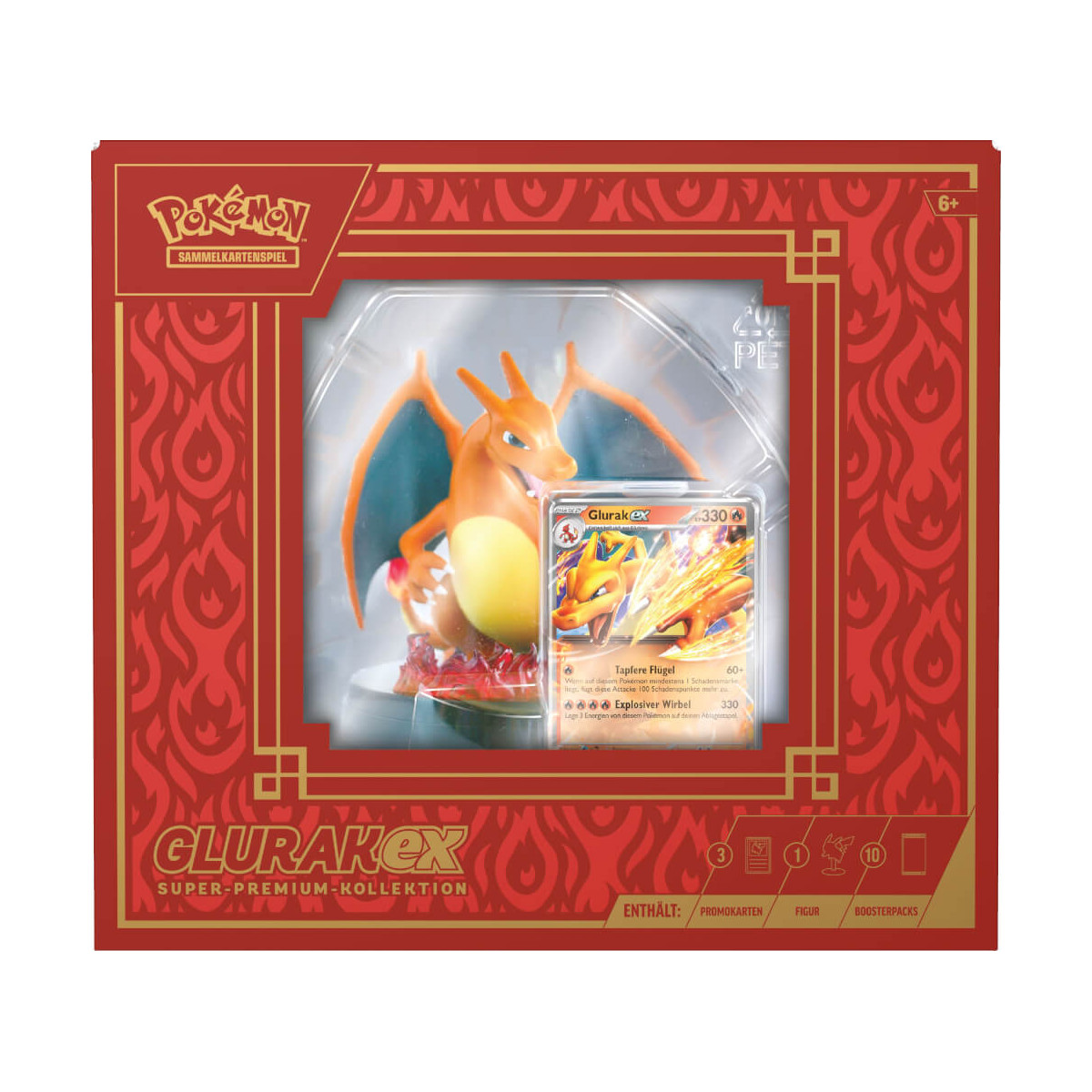 PKM Glurak-ex Super Premium-K