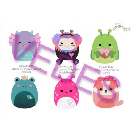 Squishmallows 19cm Valentinstag sortiert