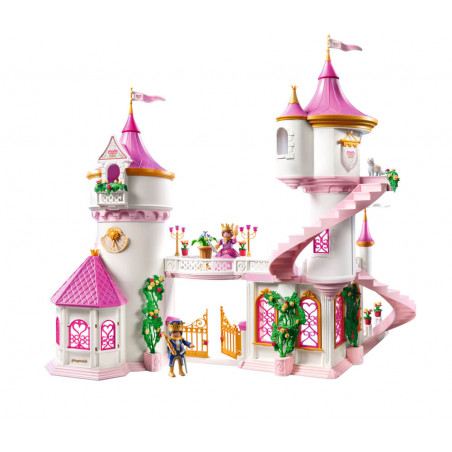 Prinzessinnenschloss mit Königspaar