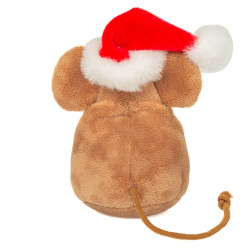 Weihnachtsmaus mit Keks 11 cm