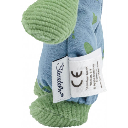 Kuscheltier S DINO Rexi - steingrün