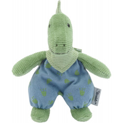 Kuscheltier S DINO Rexi - steingrün