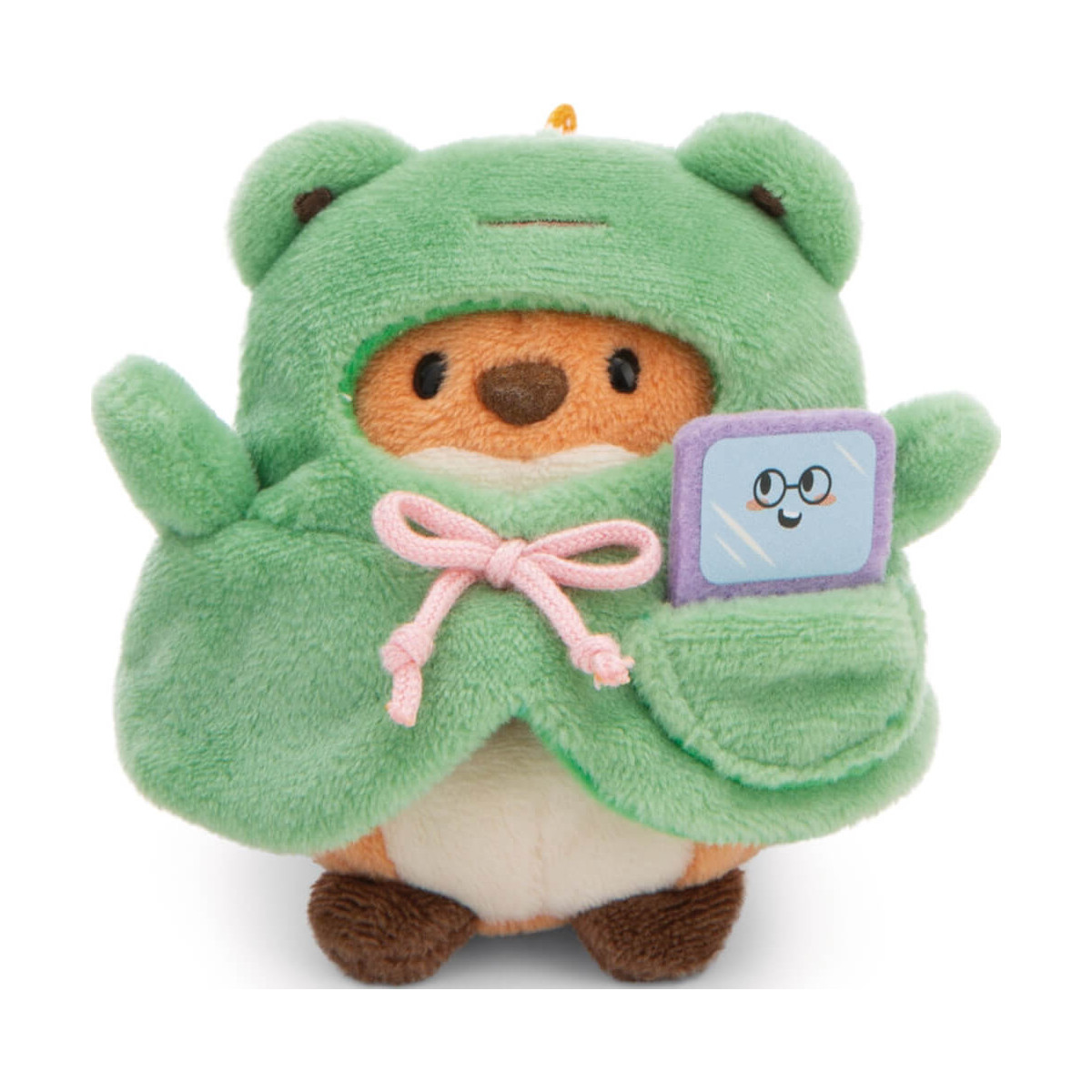 Set Kuscheltier Fuchs Geeks 8cm mit Video Spiel u.