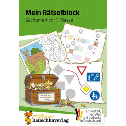 Mein Rätselblock Sachunterricht 1. Klasse