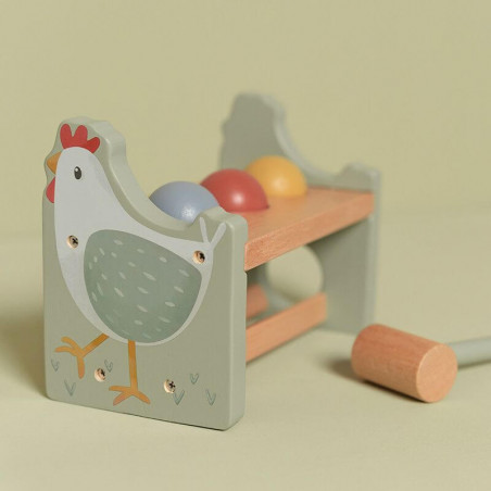 Hammerbank mit Kugeln Little Farm | Little Dutch