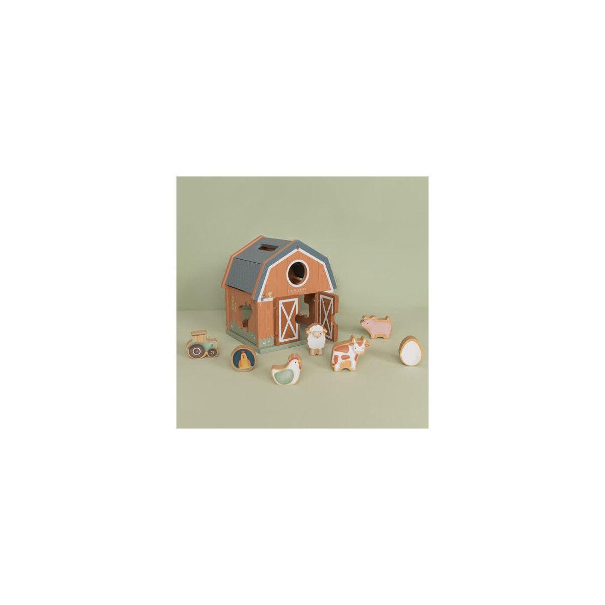 Formen-Steckspiel Little Farm | Little Dutch