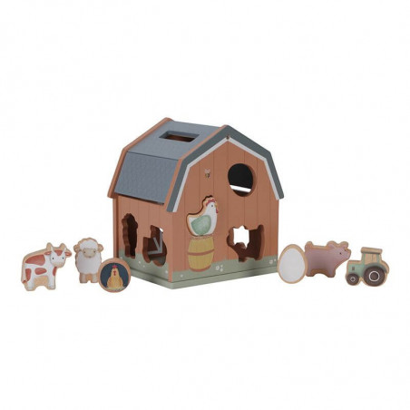 Formen-Steckspiel Little Farm | Little Dutch