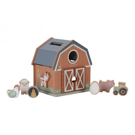Formen-Steckspiel Little Farm | Little Dutch