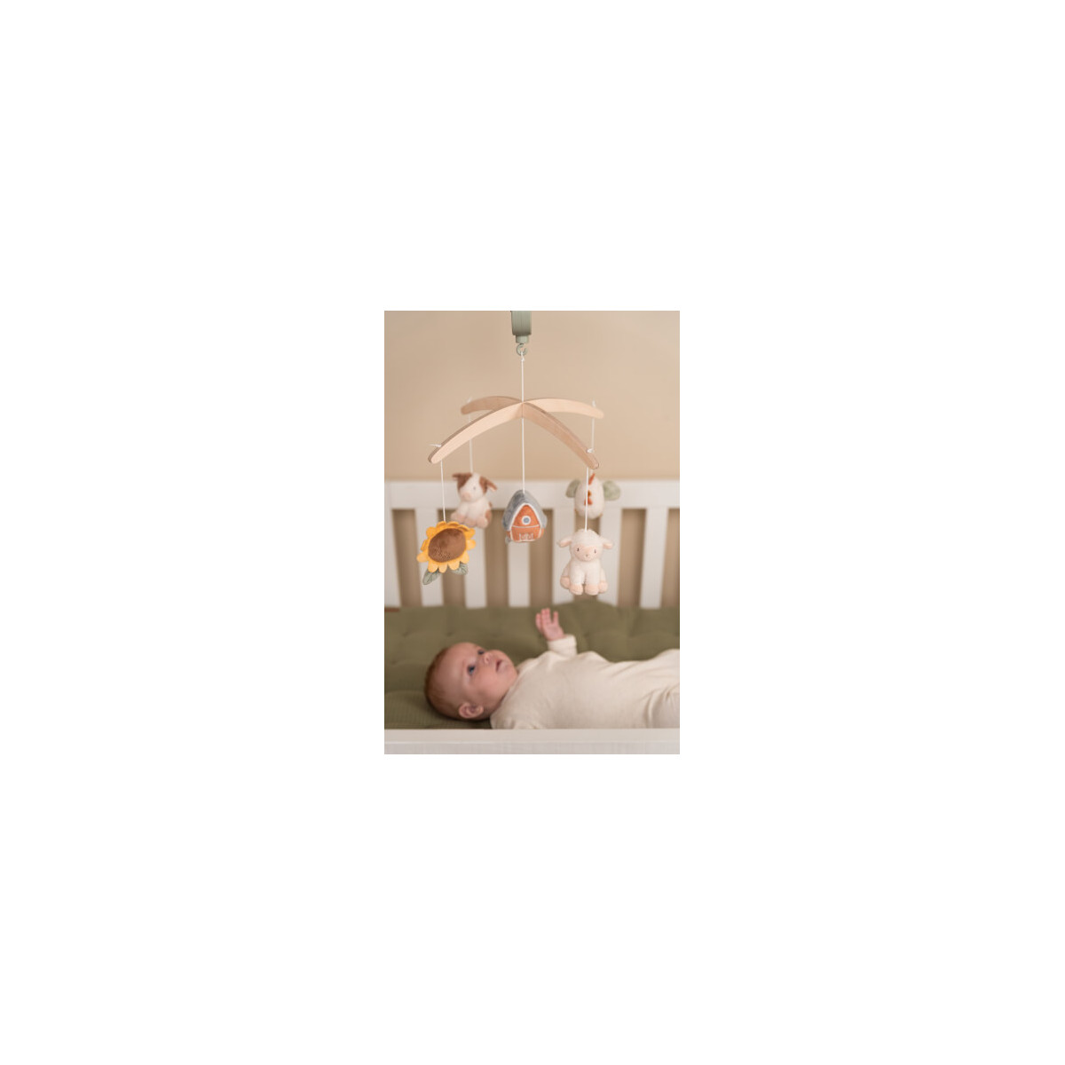 Musik-Mobile Little Farm Holz | Little Dutch