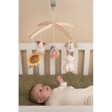 Musik-Mobile Little Farm Holz | Little Dutch