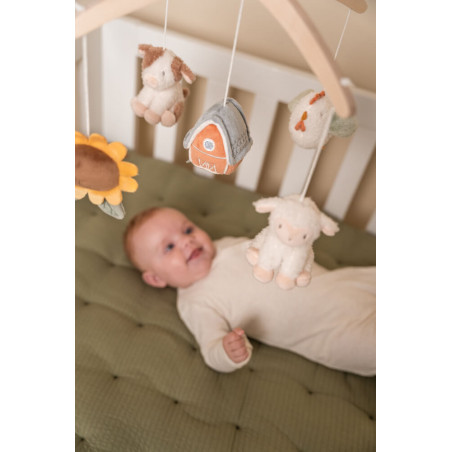 Musik-Mobile Little Farm Holz | Little Dutch