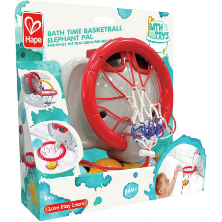 Hape - Badespaß mit dem Elefanten-Basketballkorb