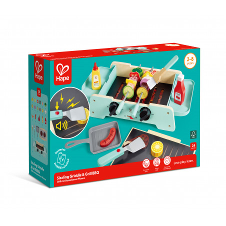 Hape - Grill mit gusseiserner Pfanne