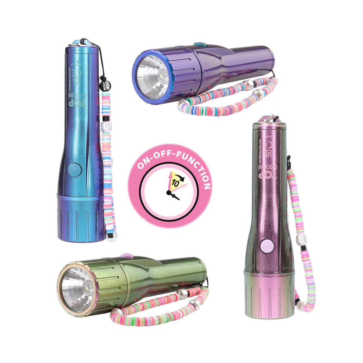 TOPModel Taschenlampe mit Tim