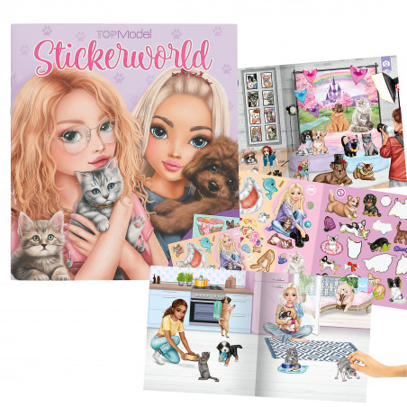 TOPModel Stickerworld KITTY a