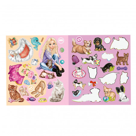 TOPModel Stickerworld KITTY a