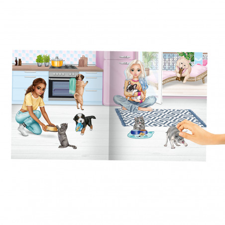 TOPModel Stickerworld KITTY a
