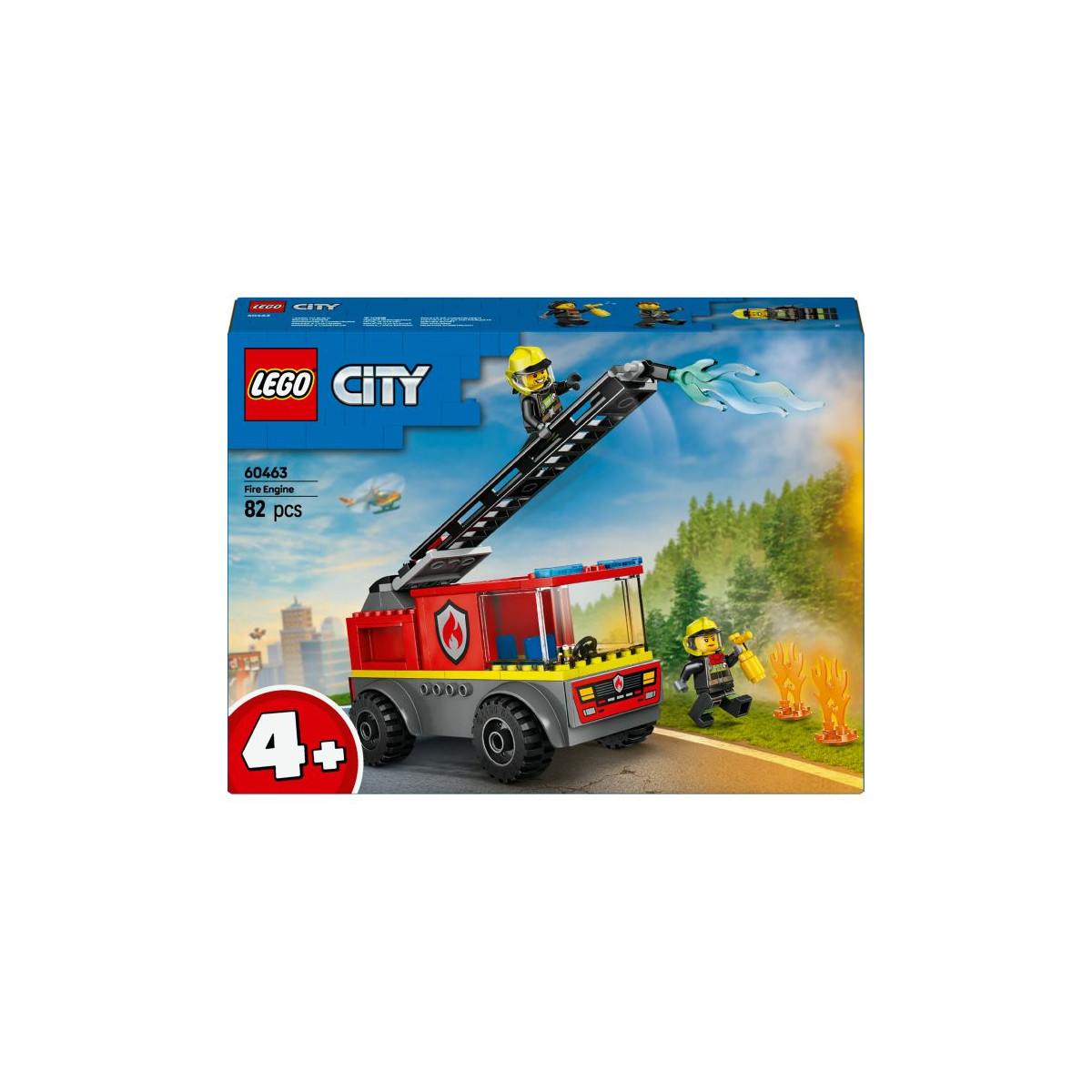 City Feuerwehrleiterfahrzeug