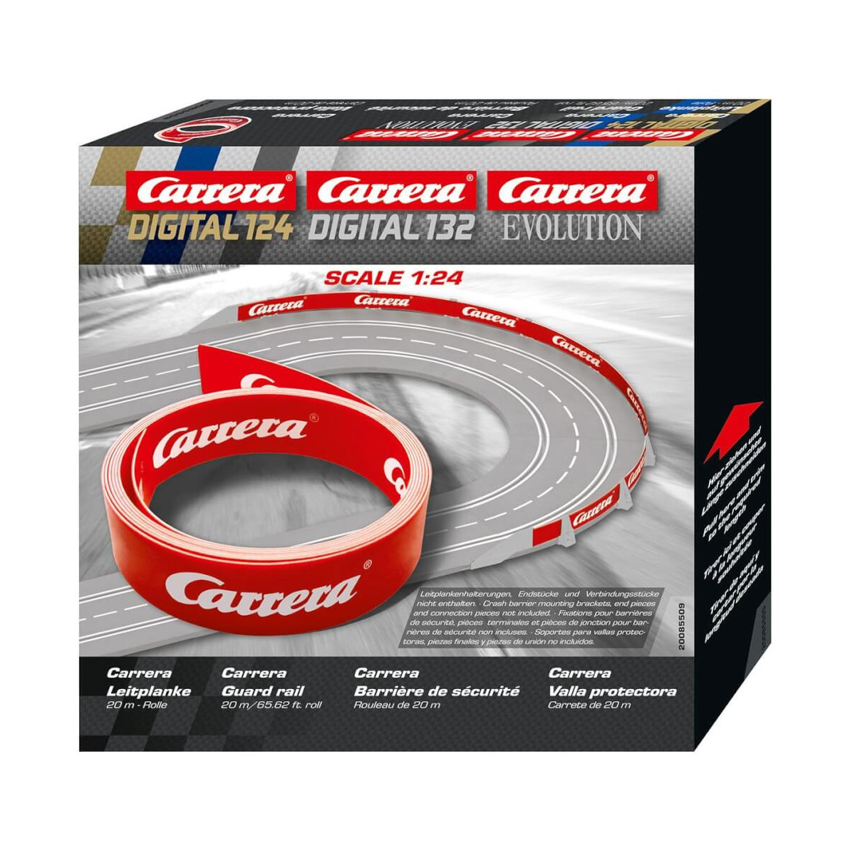 CARRERA DIGITAL 124 - Carrera Leitplanke 20 m