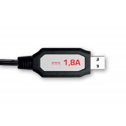 CARRERA RC - USB Cable 1A  for LiFePo4 6,4V Batteries
