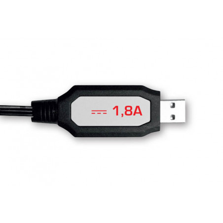 CARRERA RC - USB Cable 1A  for LiFePo4 6,4V Batteries