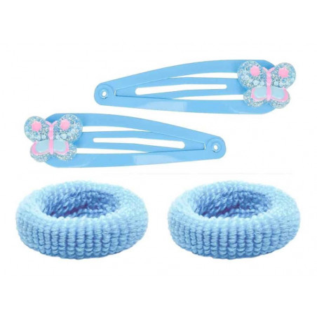 Haar-Set Schmetterling 4tlg (6)